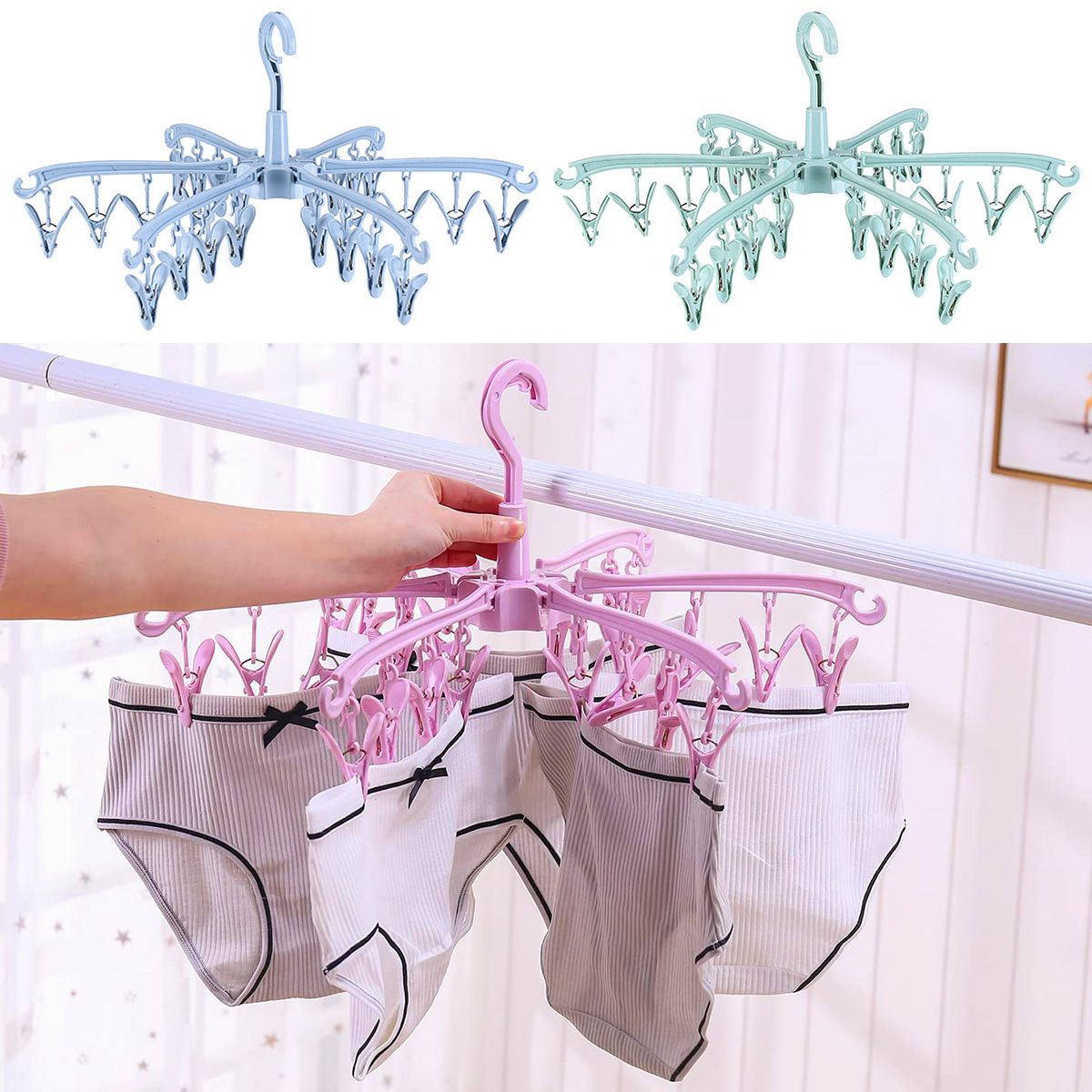 Stendibiancheria Pieghevole a  - Sock Organizer Tray recensione e prezzo