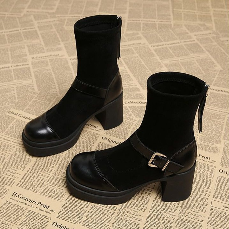 Stivaletti con Zeppa e Tacco L - No Show Sock Women recensione e prezzo